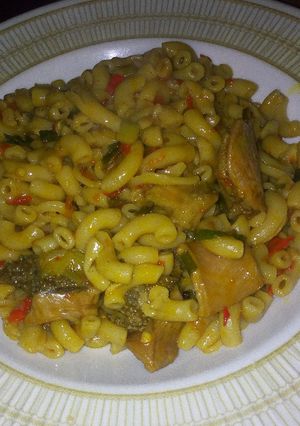 A picture of Macaroni da kayancikin saniya.