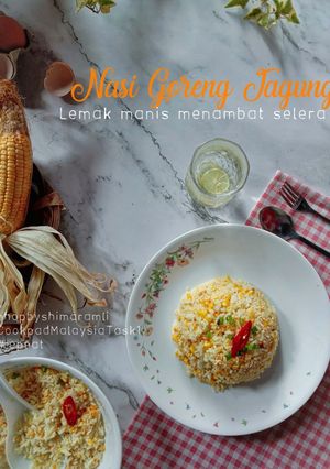 Gambar Nasi goreng jagung