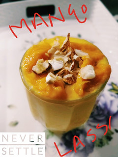 A picture of Mango lassi.