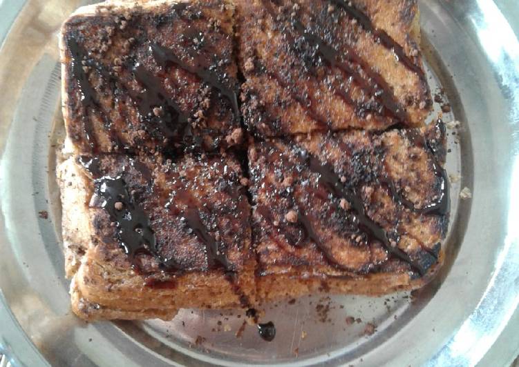 Steps to Make Speedy Sweet Sandwich