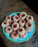 Pepas de avena y mermelada 🙂