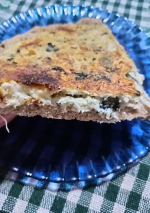 Una foto de Tarta de pollo y ricotta