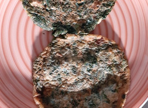 Una foto de Tortilla de acelga con carne