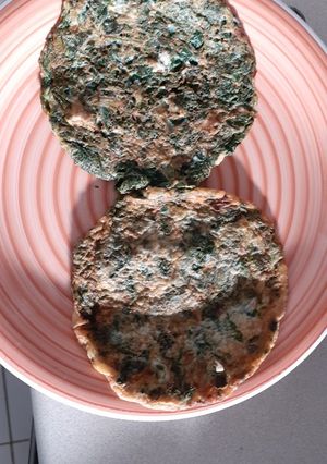 Una foto de Tortilla de acelga con carne