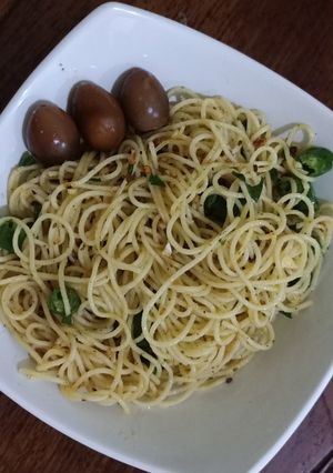 Foto resep Spaghetti Oglio Simple aLa Mommy AngeLita