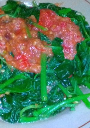 Foto resep Plecing Bayam Istimewa