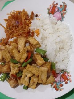 Foto resep Oseng tahu tempe kacang panjang