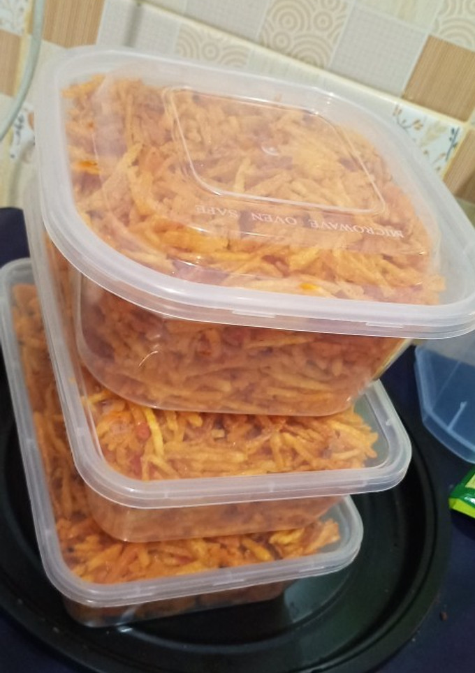 Foto resep Kentang Mustofa yang Super Renyah dan Tahan Lama