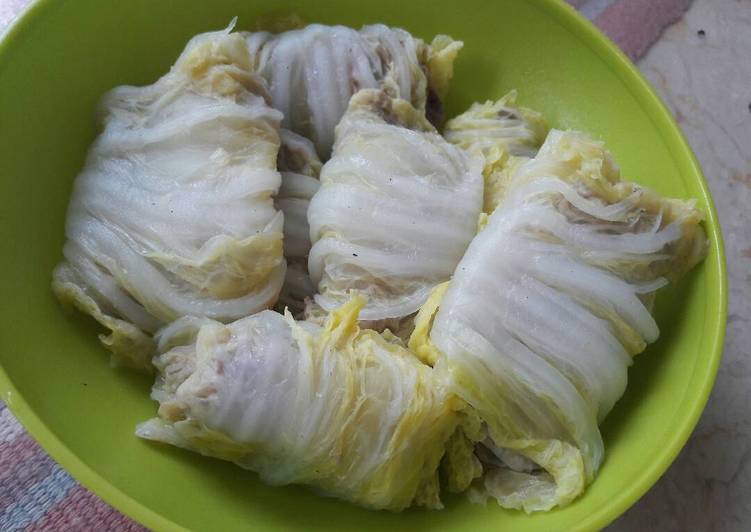 Cara Membuat Kubis Gulung Isi Daging Anti Gagal
