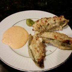 A picture of Brad's jalapeño bombs.