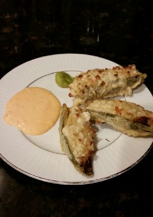 A picture of Brad's jalapeño bombs.