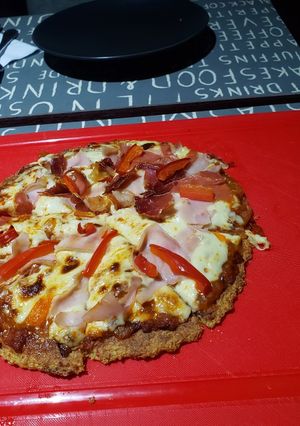 Foto principal de Pizza de quinoa 🍕🍅