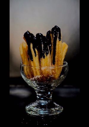 Foto resep Churros Saus Cokelat