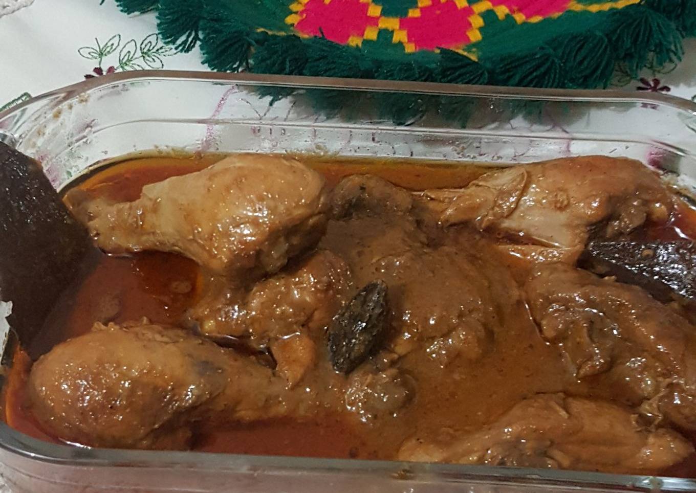 Simple chickhen Qorma