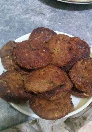 A picture of Beef Shami Kabab.