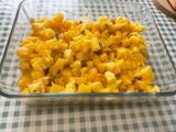Salade d’ananas aux amandes et raisins secs