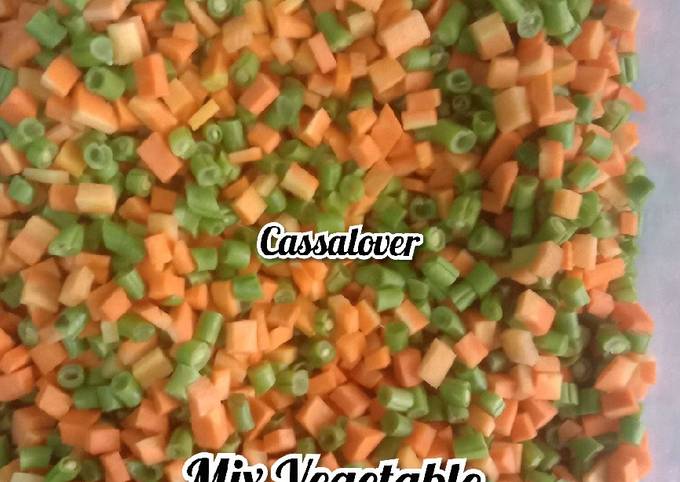 Mix Vegetable (Wortel dan Buncis)