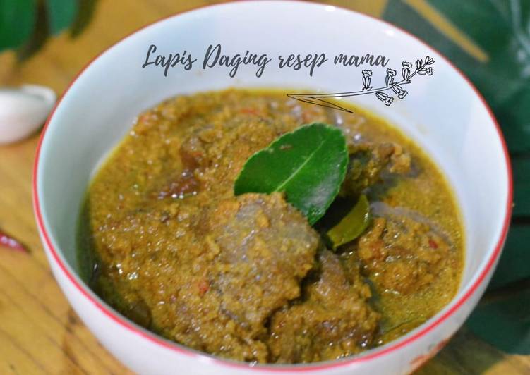 14. Lapis Daging resep mama