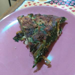 Tortilla de acelga, batata y pechuga para dieta de acelerar metabolismo