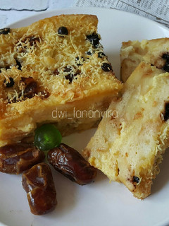 Foto resep 28. PUDING ROTI KURMA #kamismanis #BikinRamadanberkesan