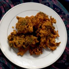 Leftover dal k pakoray A picture of Leftover dal k pakoray.
