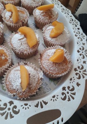 Pezsgőkrémes muffin recept fotója