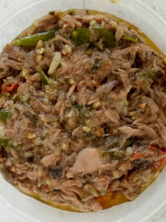 A picture of Spicy Canned Tuna (Sambal Tuna).