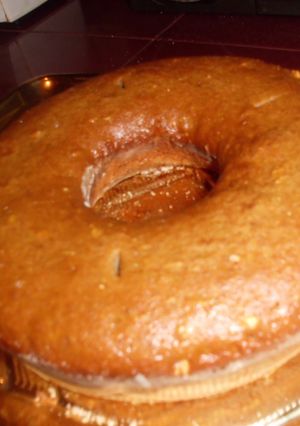 Una foto de Torta de plátano
