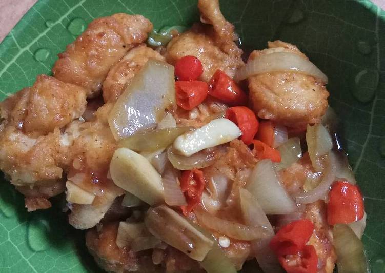 Cara Gampang Membuat Ayam fillet lada hitam😁 Anti Gagal