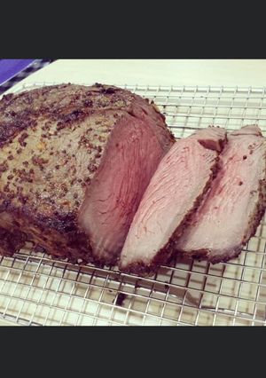 A picture of Roast beef.