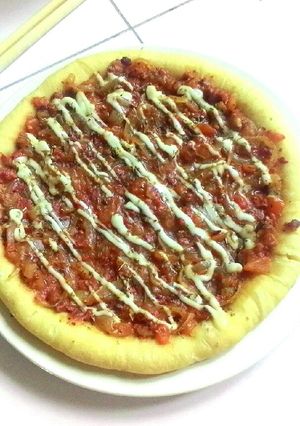 Foto resep Topping🍲 Kornet Bombay untuk pizza