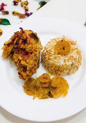 صورة لوصفة دجاج بالليمون