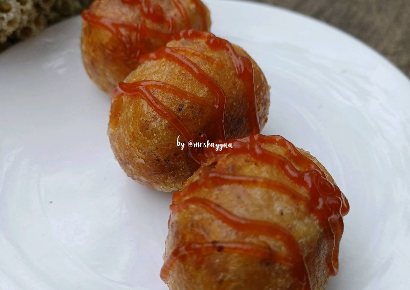 Perkedel Kentang isi Ayam