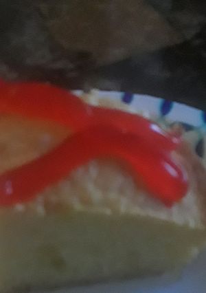 صورة لوصفة كيك جاهز سريع