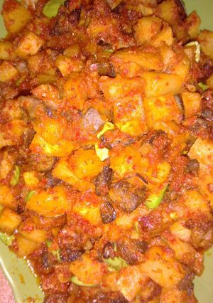 Foto resep Sambel goreng kentang ati ampela pete