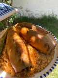 Couscous au calamars farcis