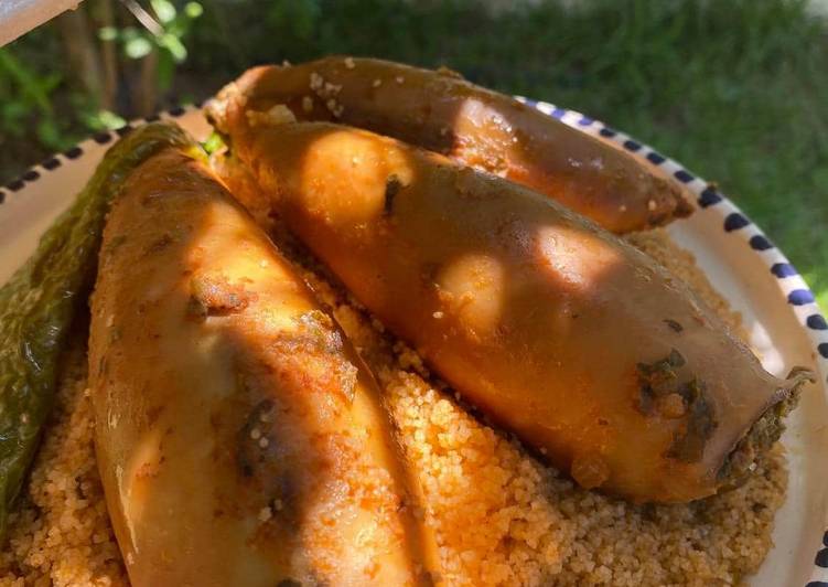 Les 8 Meilleures Recettes de Couscous au calamars farcis