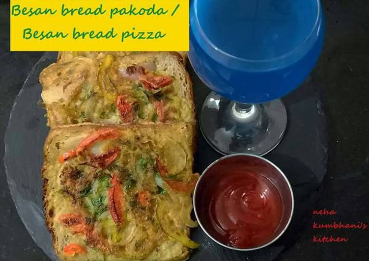 Step-by-Step Guide to Make Perfect Brown bread besan pizza