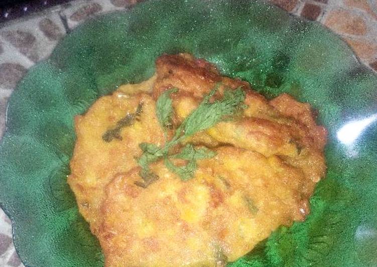 Cara Gampang Menyiapkan Perkedel (pelas) jagung, Sempurna