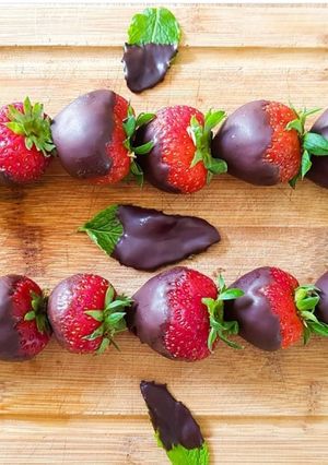 Une photo de Fraises gourmandes