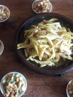 صورة لوصفة طاجين بالفريت