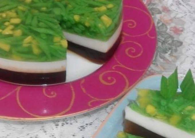 Resep Puding Cendol Oleh Teh Atiek Cookpad