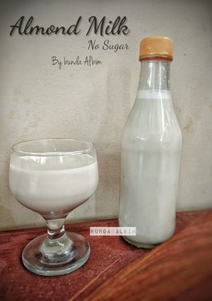 Foto resep Almond Milk No Sugar (DIET)