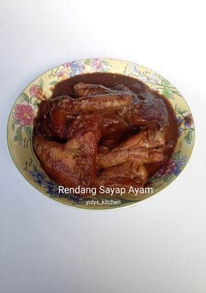 Foto resep Rendang Sayap Ayam