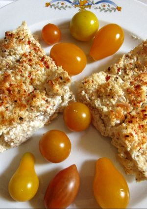 Füstölt sajtos-tejszínes karfiol recept fotója