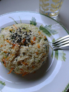 Una foto de Ensalada de Cuscús Caliente