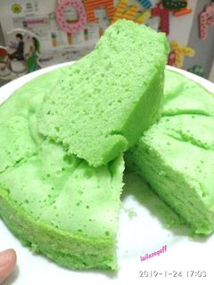 Foto resep Bolu Kukus Pandan Nutrijell