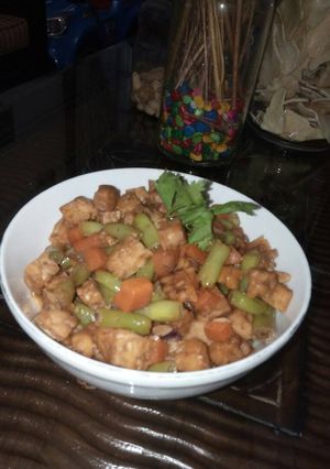 Foto resep Oseng buncis wortel tempe