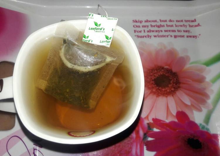 Recipe of Award-winning Weight loss green tea