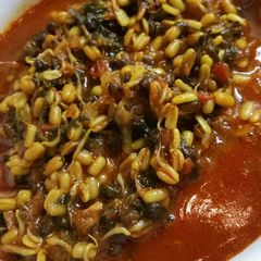 A picture of Sprouted Moong masala.